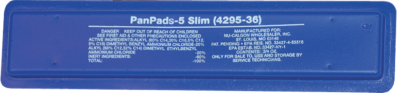 ds4295-36 PAN PADS 1-5TON SLIM - Plumbing and Pipe Cleaners